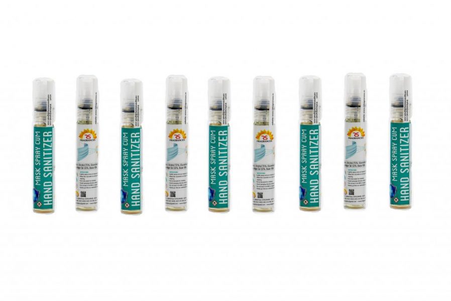 Mask Spray cum Sanitizer-Nilgiri Tel (Eucalyptus Oil)-10ml-9Nos